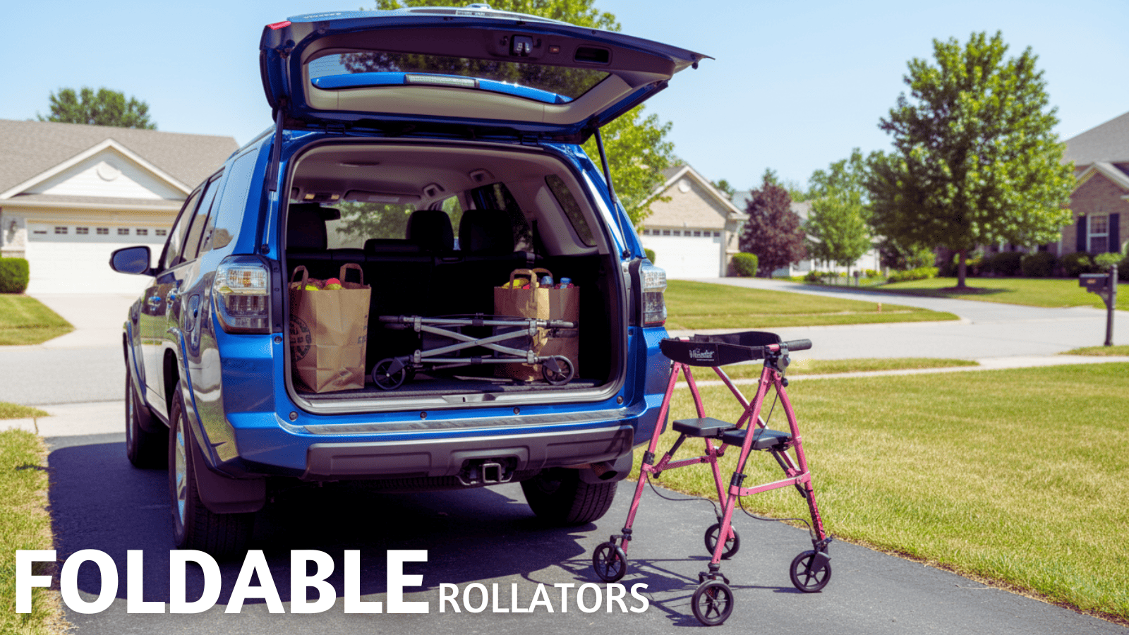 Foldable Rollators For Easy Travel